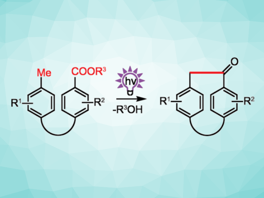 Synthesis of Paracyclophanes Using a Light-Induced Bond Formation
