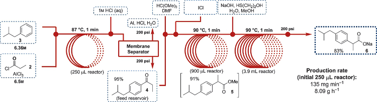 Ibuprofen Manufacturing Process Flow Chart