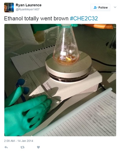 Ethanol totally went brown
