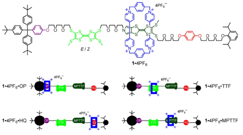 Rotaxane Control Through Electrochemical Stimuli Chemviews Magazine Chemistryviews