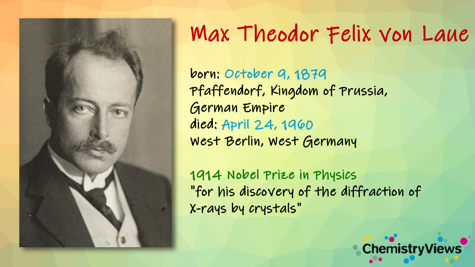 Max von Laue – Furchtlos und Treu :: ChemViews Magazine :: ChemistryViews