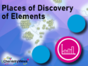 Places of Discovery of the Elements
