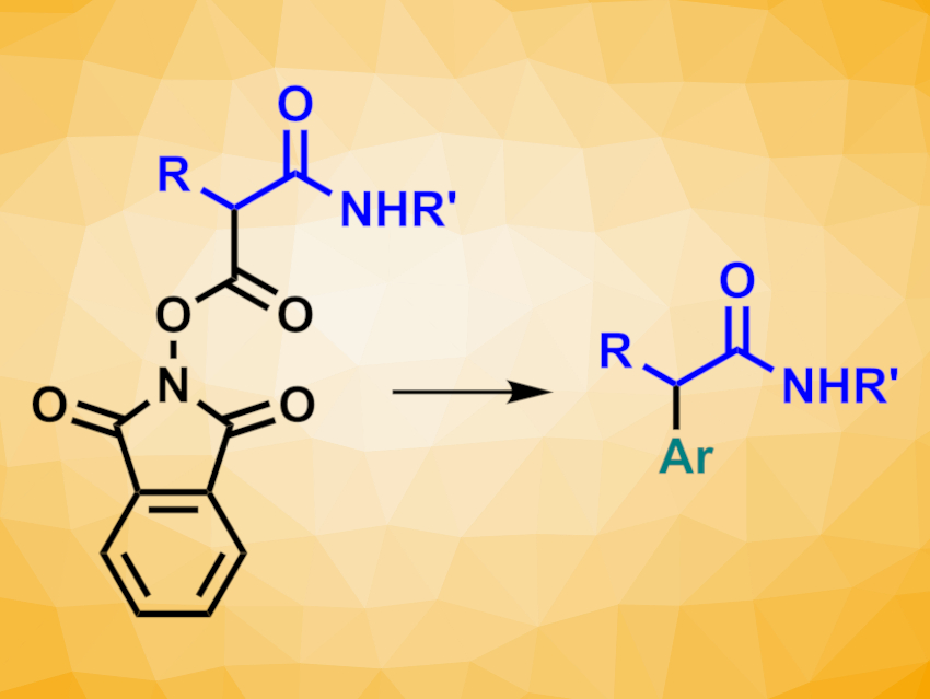 α-Arylation of Secondary Amides