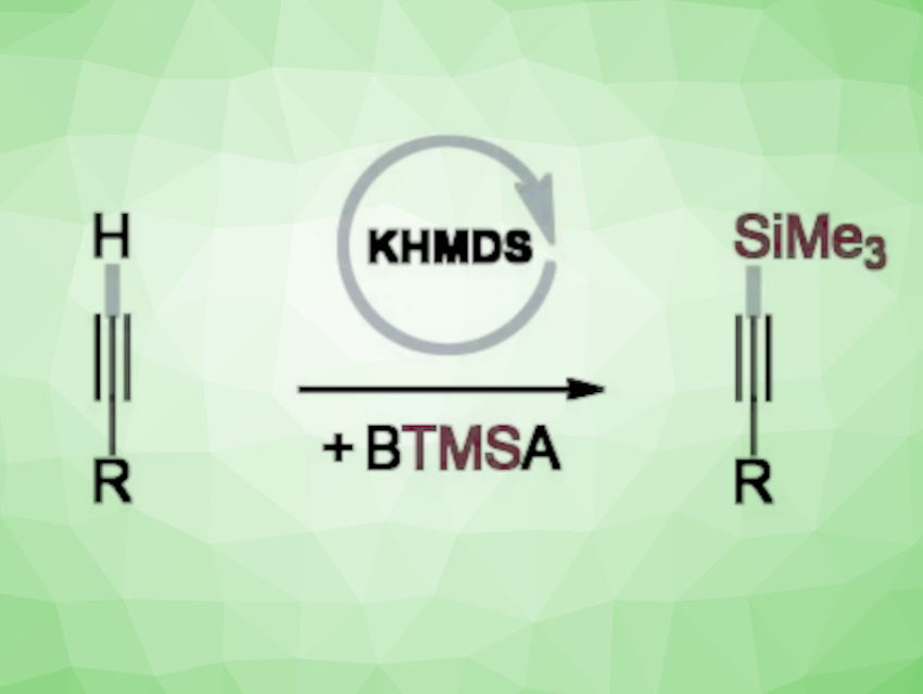 Transition-Metal‐Free C−H Silylation of Alkynes