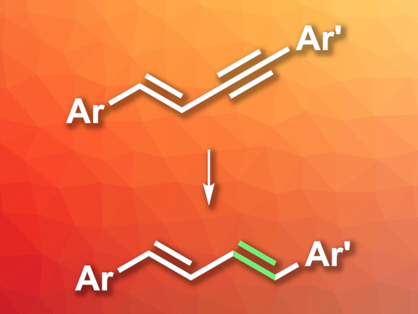 Semihydrogenation of 1,3-Enynes