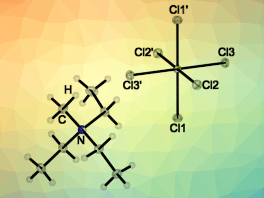 Hexachloro Sulfate(IV) Dianion Synthesized