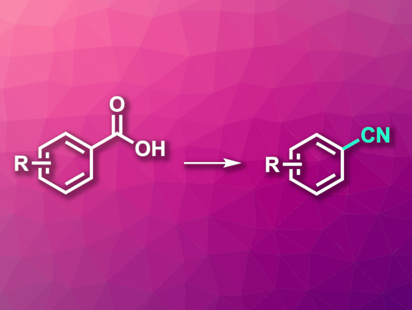 Aryl Carboxylic Acids Converted to Aryl Nitriles