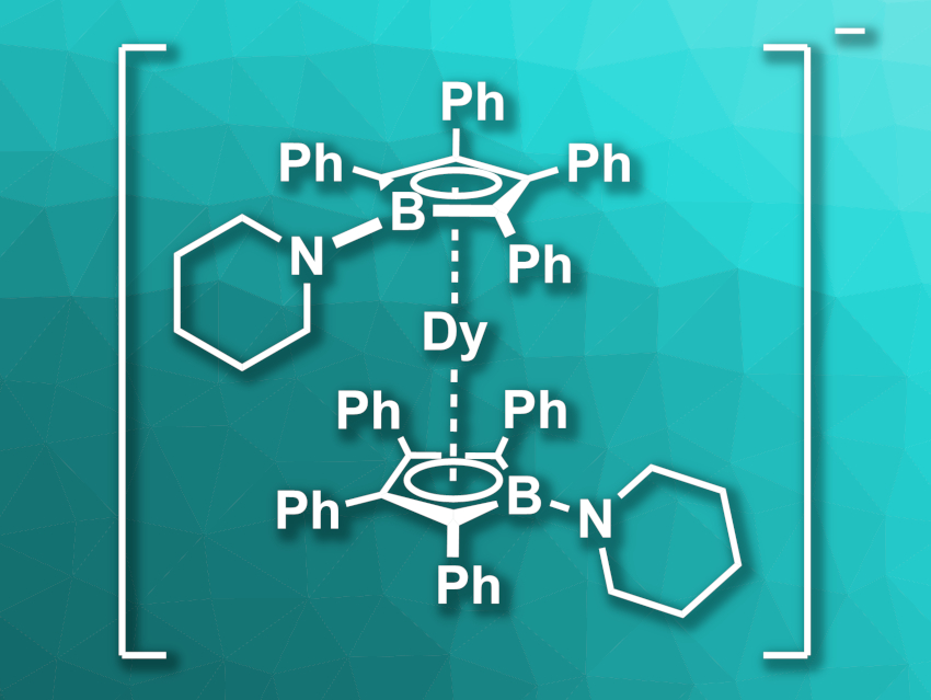 Borolide Sandwich Complex as a High-Performance Single-Molecule Magnet