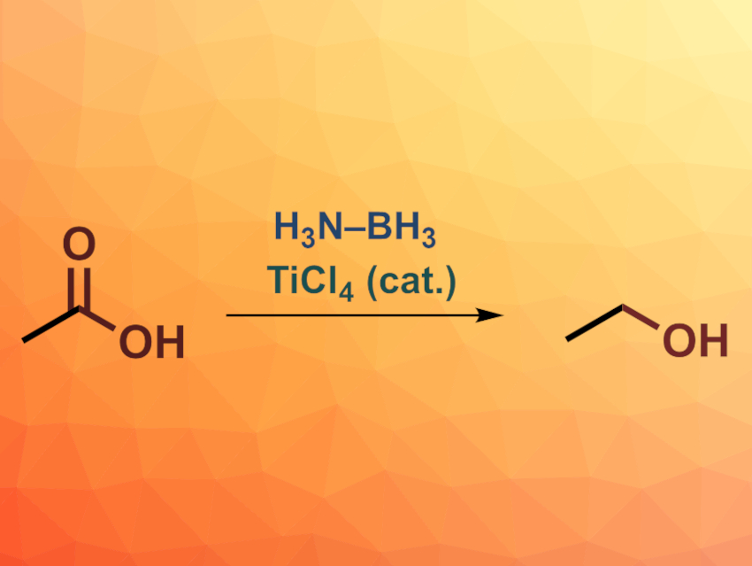 TiCl4-Catalyzed Reduction of Carboxylic Acids to Alcohols