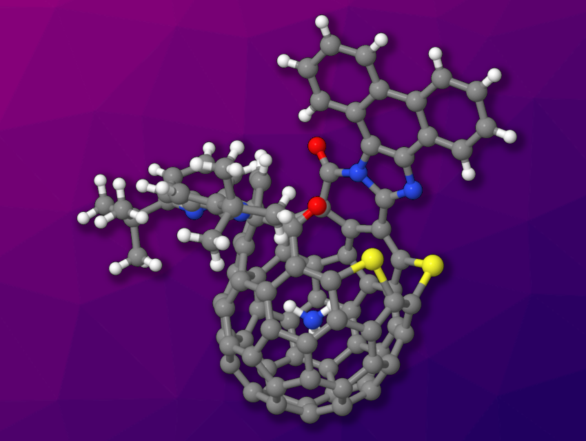 π-Extended Fullerenes with Ammonia Inside