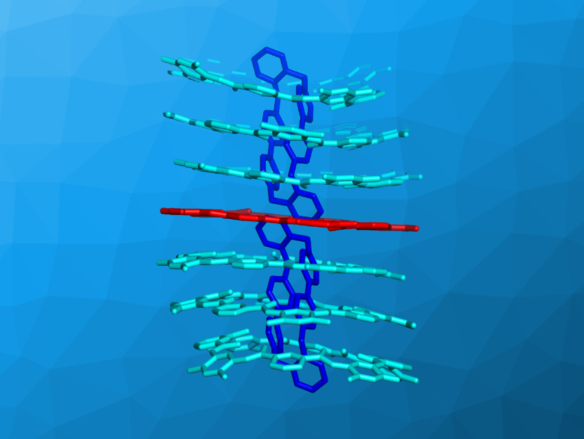 Supramolecular “Shish Kebabs”