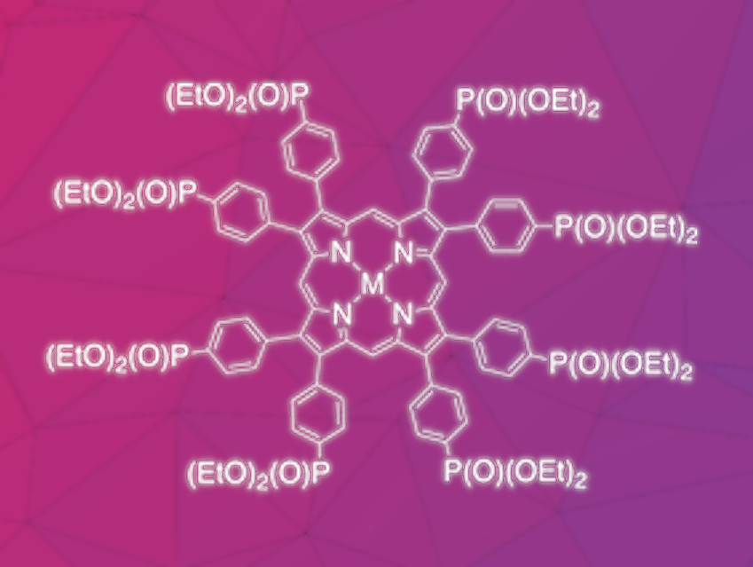 Octa-β-Phosphonate-Substituted Porphyrins