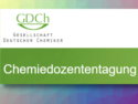 Chemiedozententagung 2025 (CDT 2025)
