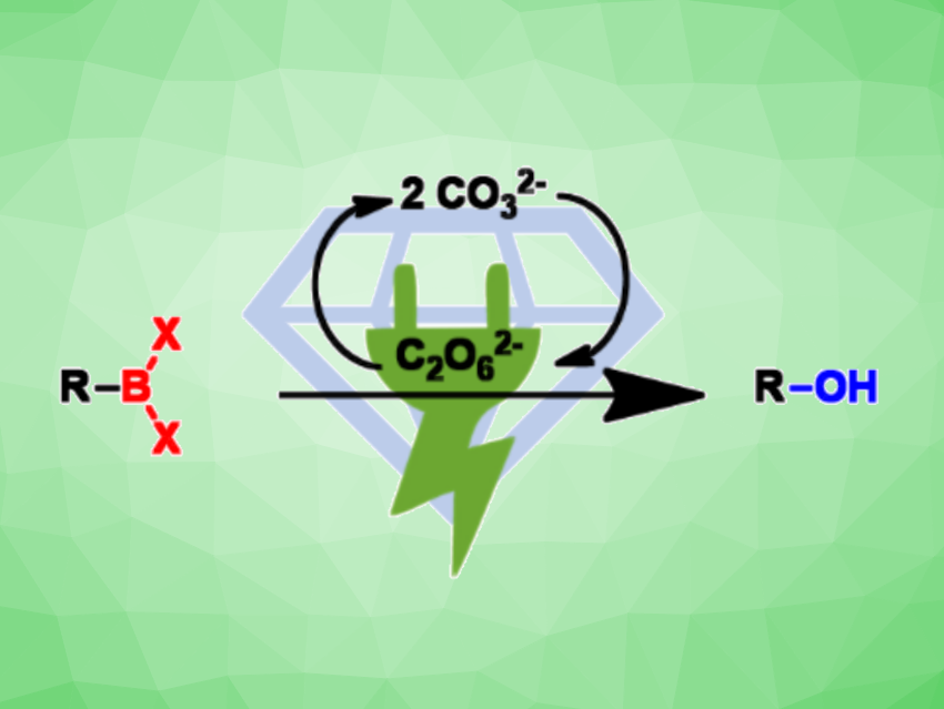 Electrochemically Generated Peroxodicarbonate For Oxidation Reactions