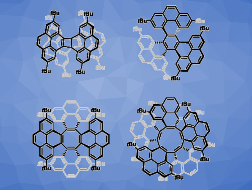 Palladium-Catalyzed Reactions Give Higher Pyrenylenes