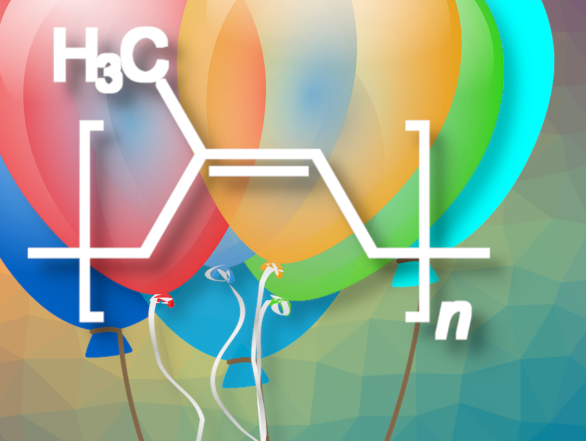 The Chemistry of Balloons (and Rubber)