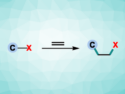 Alkene Insertion into Carbon–Halogen Bonds Enabled by Aggregation