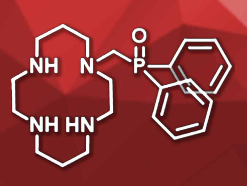 Phosphine Oxide-Substituted Cyclam Ligand Synthesized