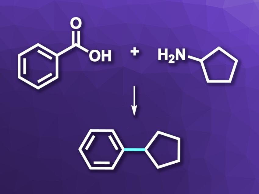 Formal Cross-Coupling of Amines and Carboxylic Acids