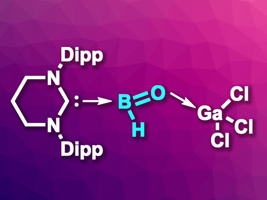 Derivative of the Parent Oxoborane Synthesized