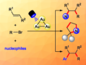 Trinuclear Gold Catalyst for the 1,2-Difunctionalization of Alkenes