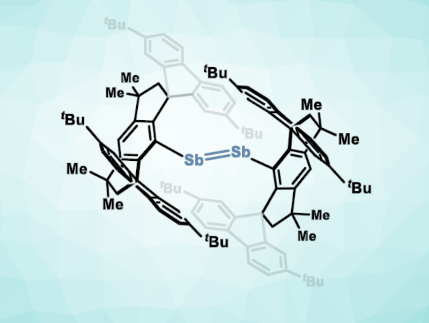 Dihydrogen and Ethylene Activation by a Sterically Distorted Distibene