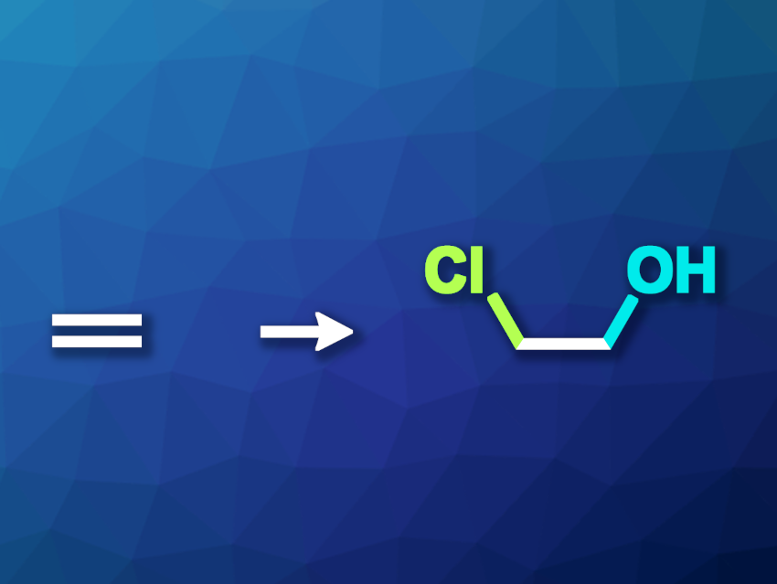 Using Seawater for the Electrooxidation of Ethylene Gives 2-Chloroethanol