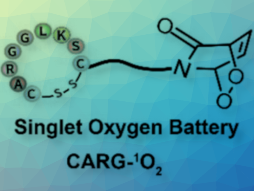 Singlet Oxygen Battery for Photodynamic Treatment of Deep Infections