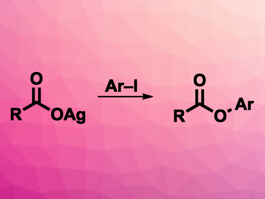 Cross-Coupling Reactions of Aryl Iodides with Silver Carboxylates
