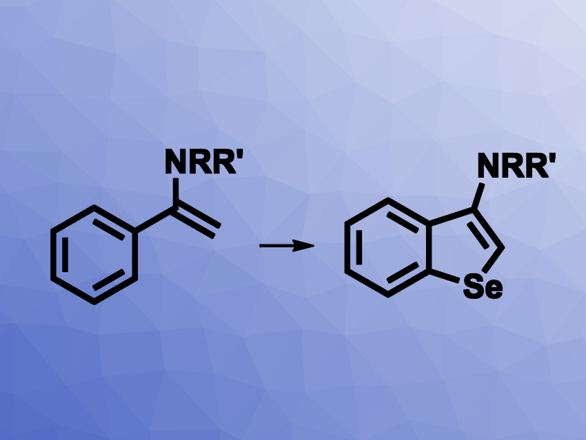 Benzoselenophenes Synthesized from Enamides and Elemental Selenium