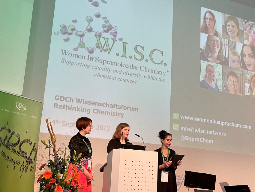 Project “Women In Supramolecular Chemistry” Receives Hildegard Hamm Brücher Prize