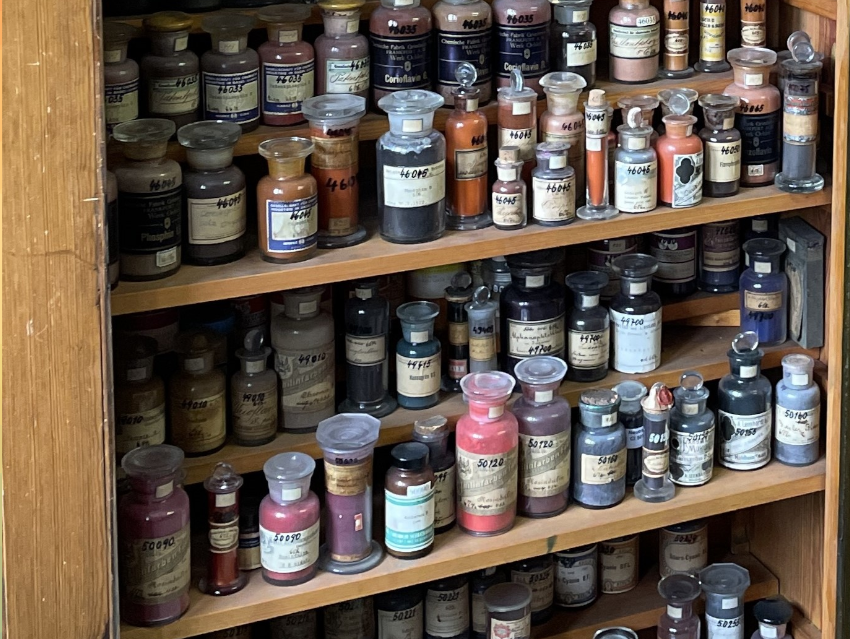 Historical Dye Collection of the TU Dresden