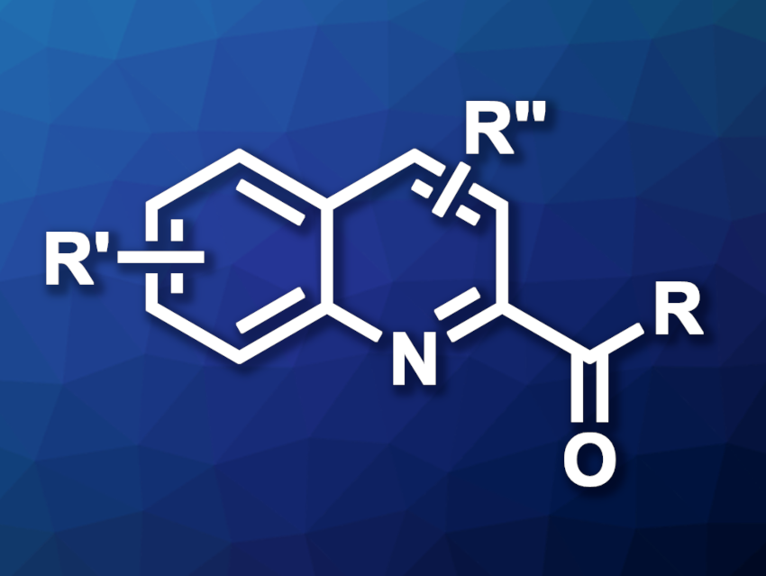 Electrochemical C–H Acylation of Quinolines