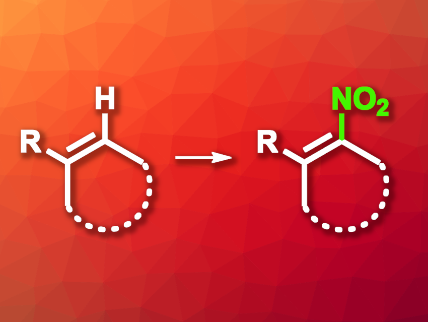 Radical Nitration of Alkenes with NaNO2