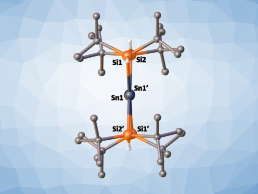 The First Planar Non-Twisted Distannene