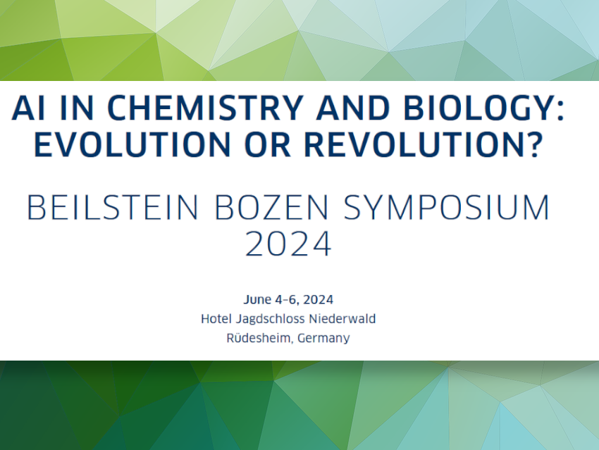 Beilstein Bozen Symposium 2024 – AI in Chemistry and Biology: Evolution or Revolution?