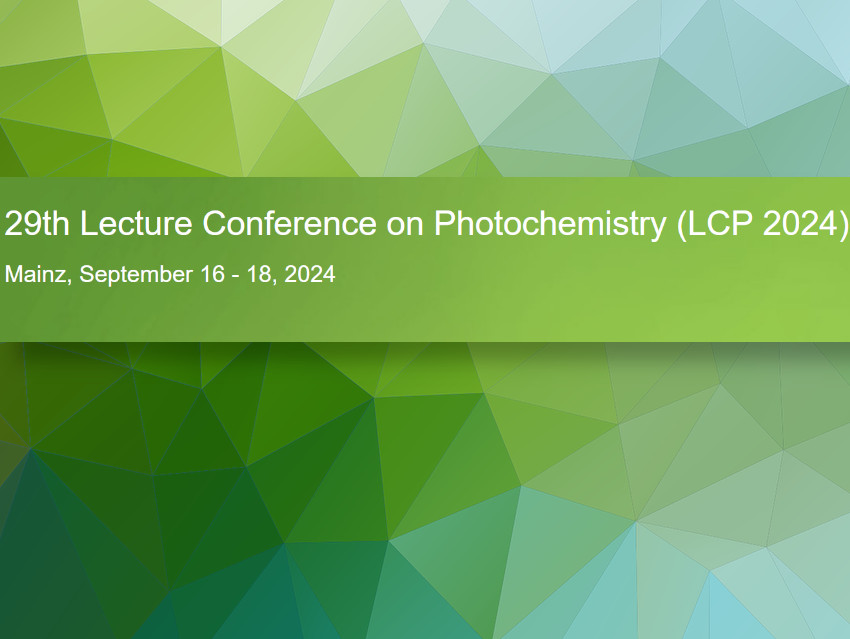 29th Lecture Conference on Photochemistry (LCP 2024)