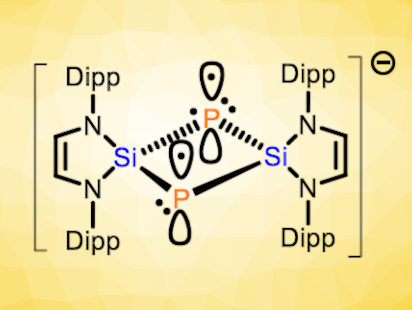 A 2-Center-3-Electron π-Bond without a Supporting σ-Bond