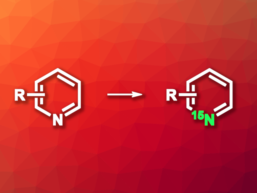 New Protocol for Labeling Azines with 15N