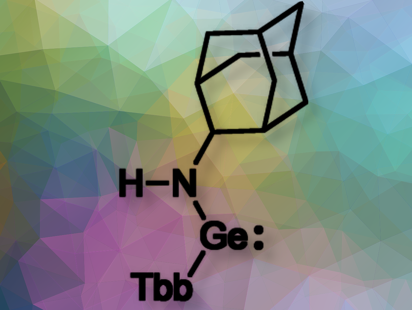 Stability and Chalcogenation of 1-Adamantylamino(aryl)germylene with Bulky Aryl Group