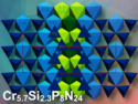 First Nitridic Analog to Amphibole Minerals