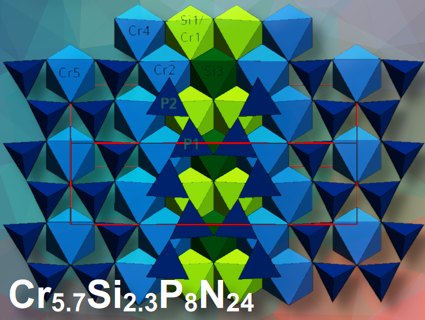 First Nitridic Analog to Amphibole Minerals