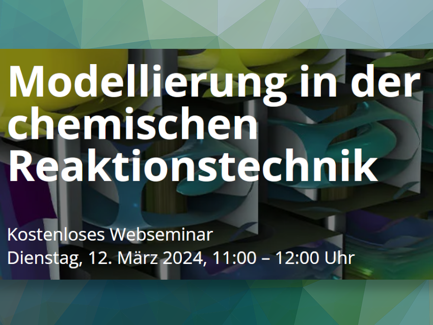 Modellierung in der chemischen Reaktionstechnik