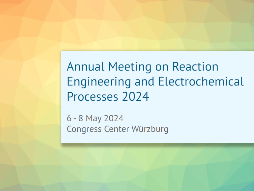 Annual Meeting on Reaction Engineering and Electrochemical Processes 2024