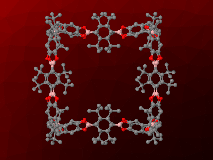 Cube-Shaped, Water-Stable Boronate Ester Cages