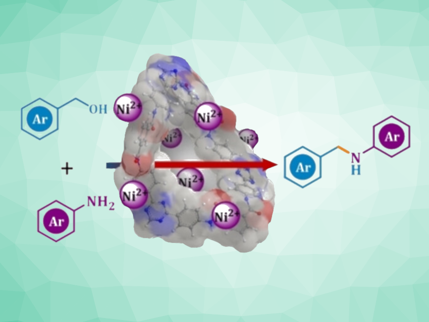 Reusable Ni(II) Catalyst Embedded in a Porous Organic Polymer