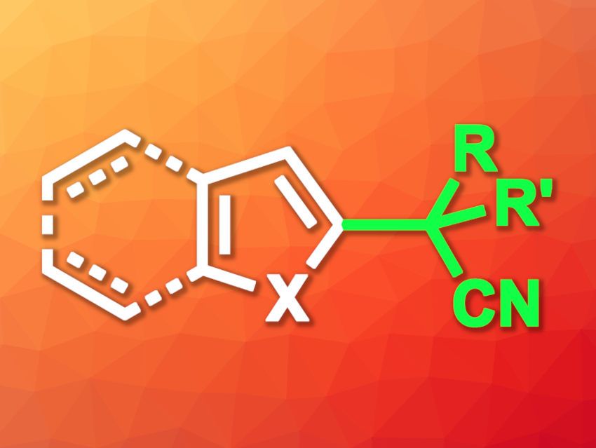 Practical α-Heteroarylation of Nitriles