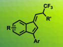 Cascade Process Gives CF3-Functionalized Benzofulvenes
