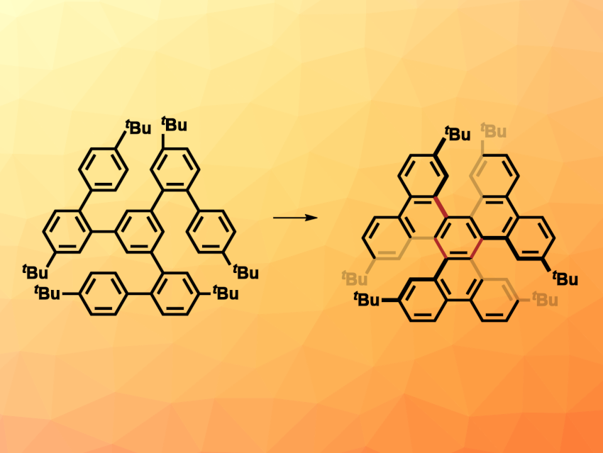 An Electrochemical Continuous-Flow Scholl Reaction