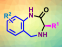 Asymmetric Synthesis of Tetrahydro-1,4-benzodiazepin-2-ones